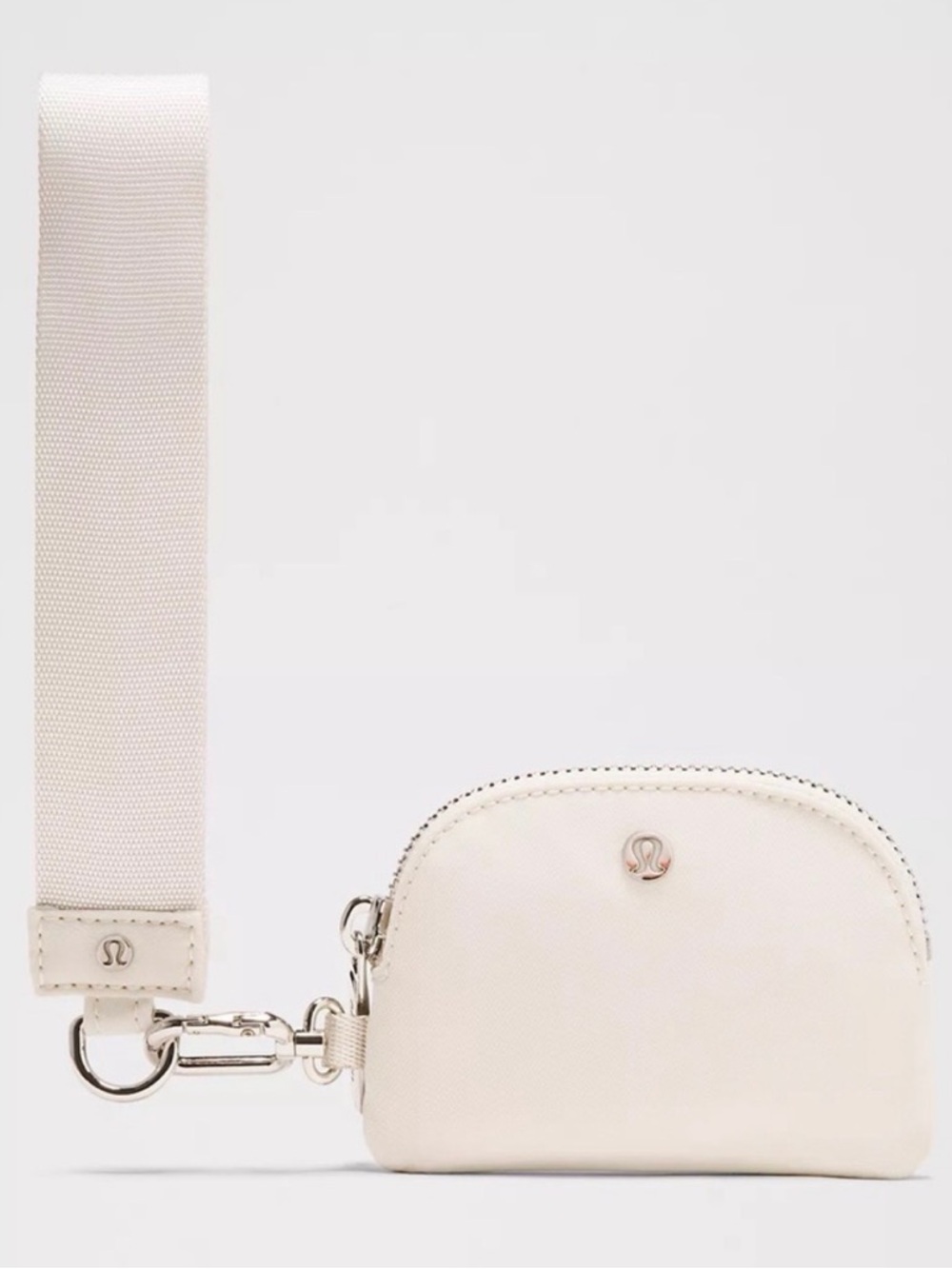 Lululemon Dual Pouch Wristlet Iridescent / Bone NWT - Picture 3 of 6